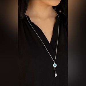 Secret Shimmer - Blue Necklace